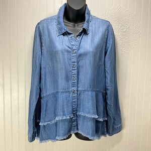 SIDE STITCH 100% Lyocell Long Sleeve Shirt